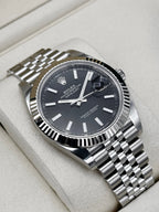 NEW 2026 Rolex Datejust 41mm 126334 Stainless Steel Jubilee Black Dial