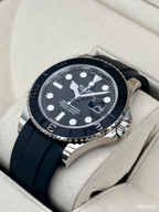 2022 Rolex Yacht-Master 42mm 226659 White Gold Oysterflex Black Dial