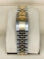 2023 Rolex Datejust 41mm 126333 Two-Tone Jubilee Black Stick Dial