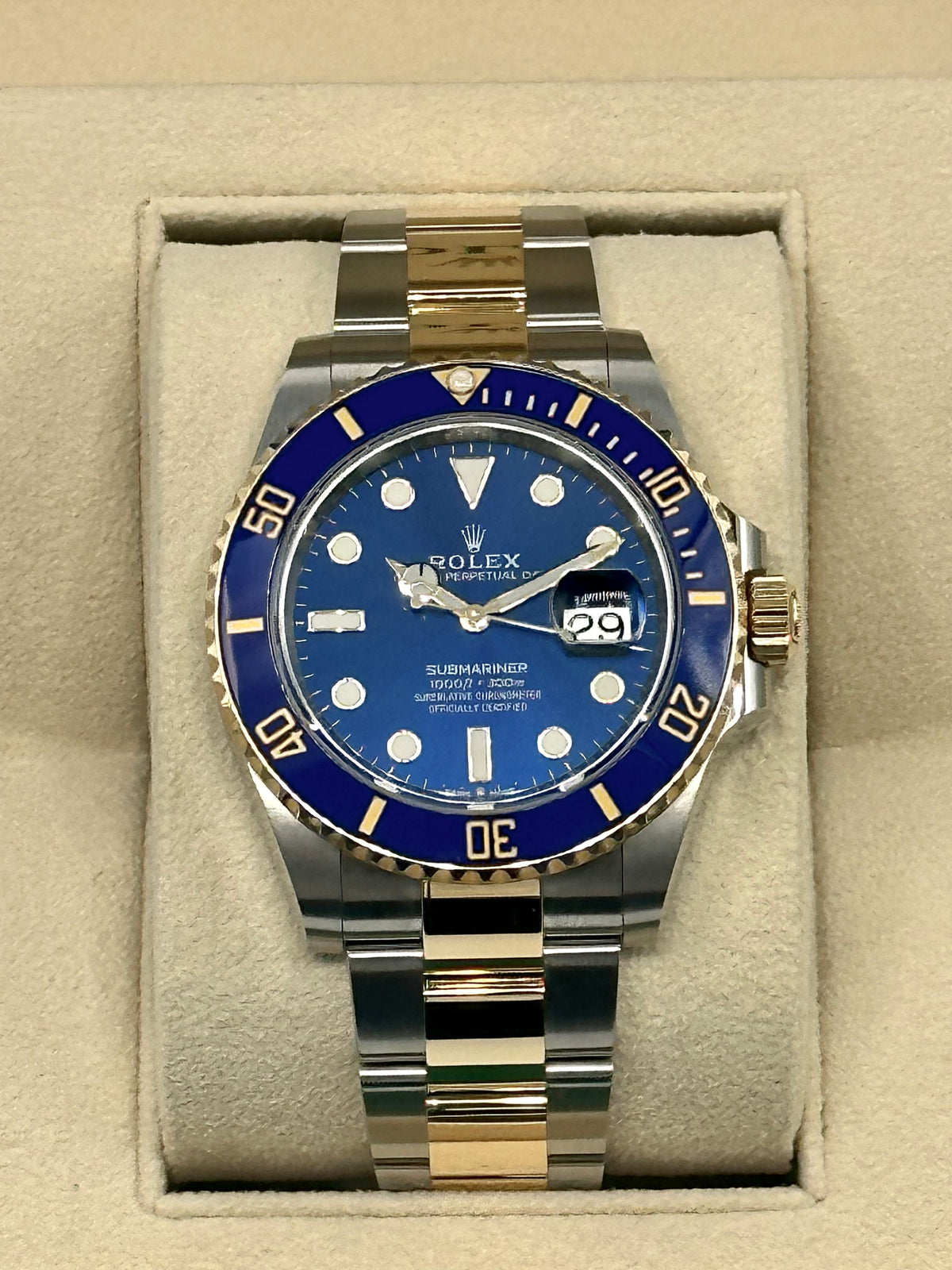 2023 Rolex Submariner “Bluesy” 41mm 126613LB Two-Tone Blue Dial