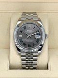 2022 Rolex Datejust 41mm 126300 Jubilee Wimbledon Dial
