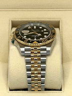 2023 Rolex GMT-Master II 40mm 126713GRNR Two-Tone Jubilee Black Dial