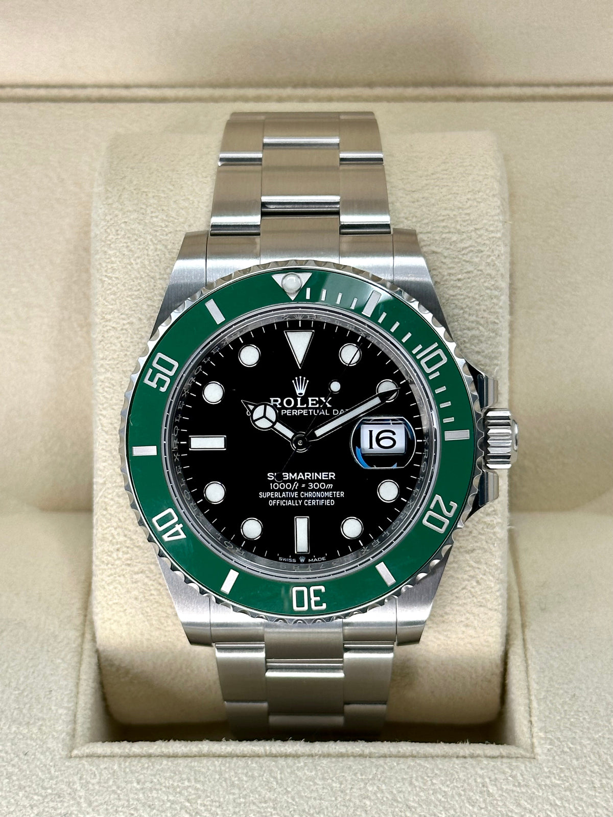 NEW 2022 Rolex Submariner “Starbucks” 41mm 126610LV Black Dial