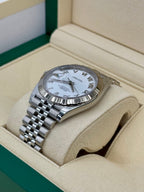 2022 Rolex Datejust 41mm 126334 Stainless Steel Jubilee White Dial
