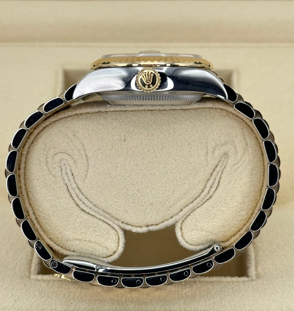 NEW 2023 Lady-Datejust 28mm 279173 Two-Tone Gold Stick Dial