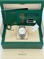 NEW 2023 Rolex Datejust 41mm 126334 Stainless Steel Jubilee Silver Dial