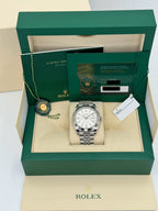 NEW 2023 Rolex Datejust 41mm 126334 Stainless Steel Jubilee Silver Dial