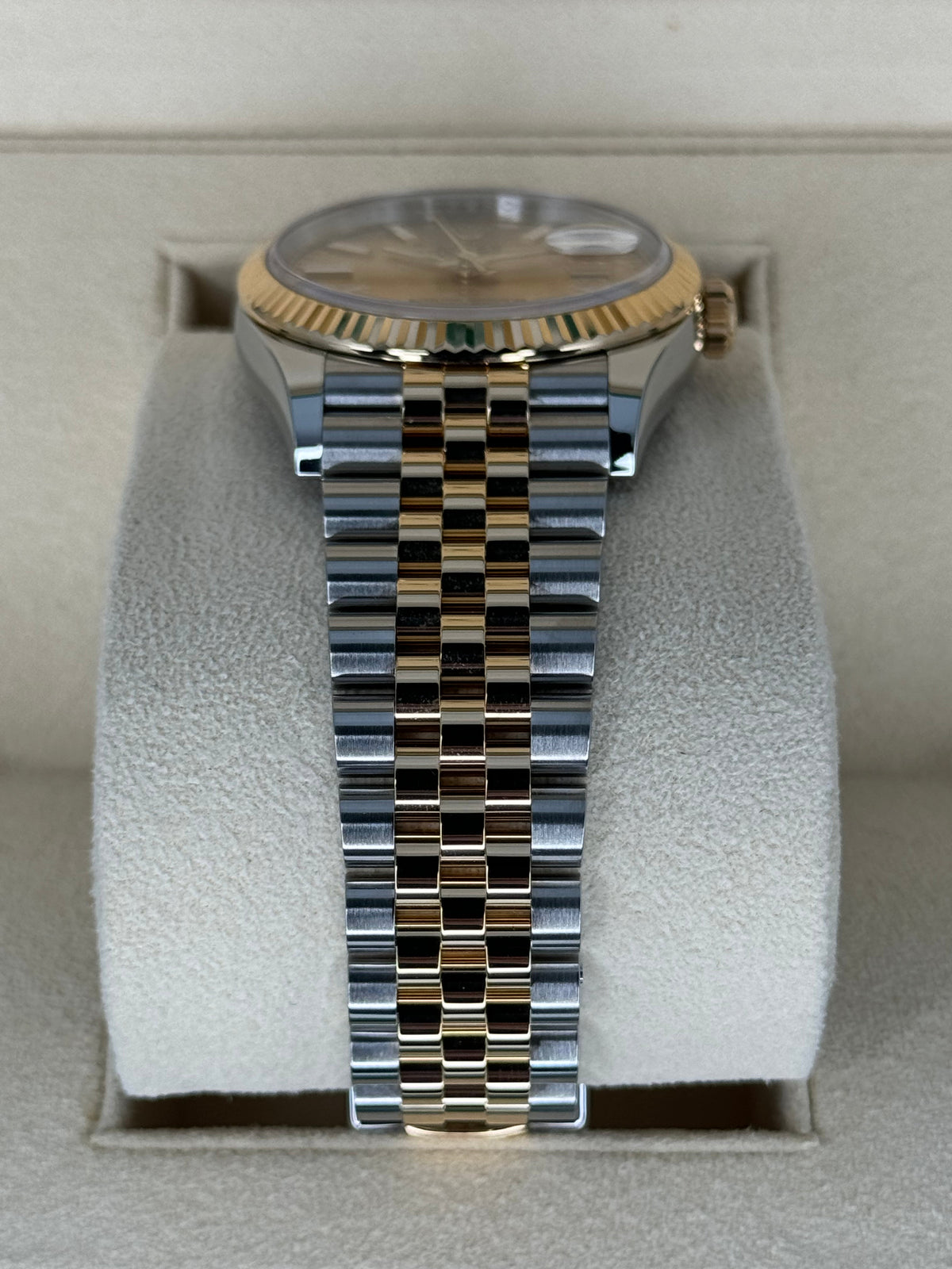 2019 Rolex Datejust 36mm 126233 Two-Tone Jubilee Champagne Dial