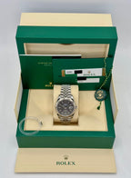 2017 Rolex Datejust 41mm 126334 Stainless Steel Jubilee Rhodium Dial