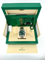 NEW 2023 Rolex Datejust 41mm 126300 Oyster Green Dial
