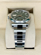 NEW 2023 Rolex Datejust 41mm 126300 Oyster Green Dial