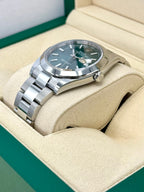 NEW 2023 Rolex Datejust 41mm 126300 Oyster Green Dial