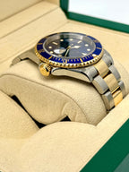 2003 Rolex Submariner "Bluesy" 40mm 16613 Two-Tone Blue Dial