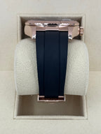 2022 Rolex Sky-Dweller 42mm 326235 Rose Gold Oysterflex Chocolate Dial