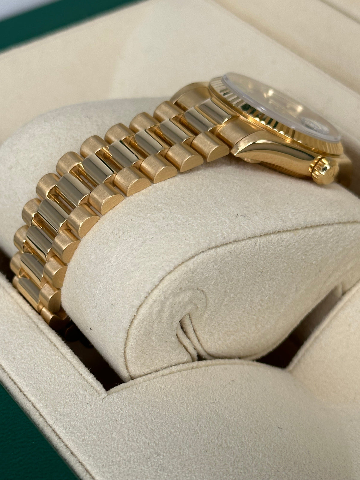 Rolex Datejust Presidential 31mm 68278 Blue Stick Dial