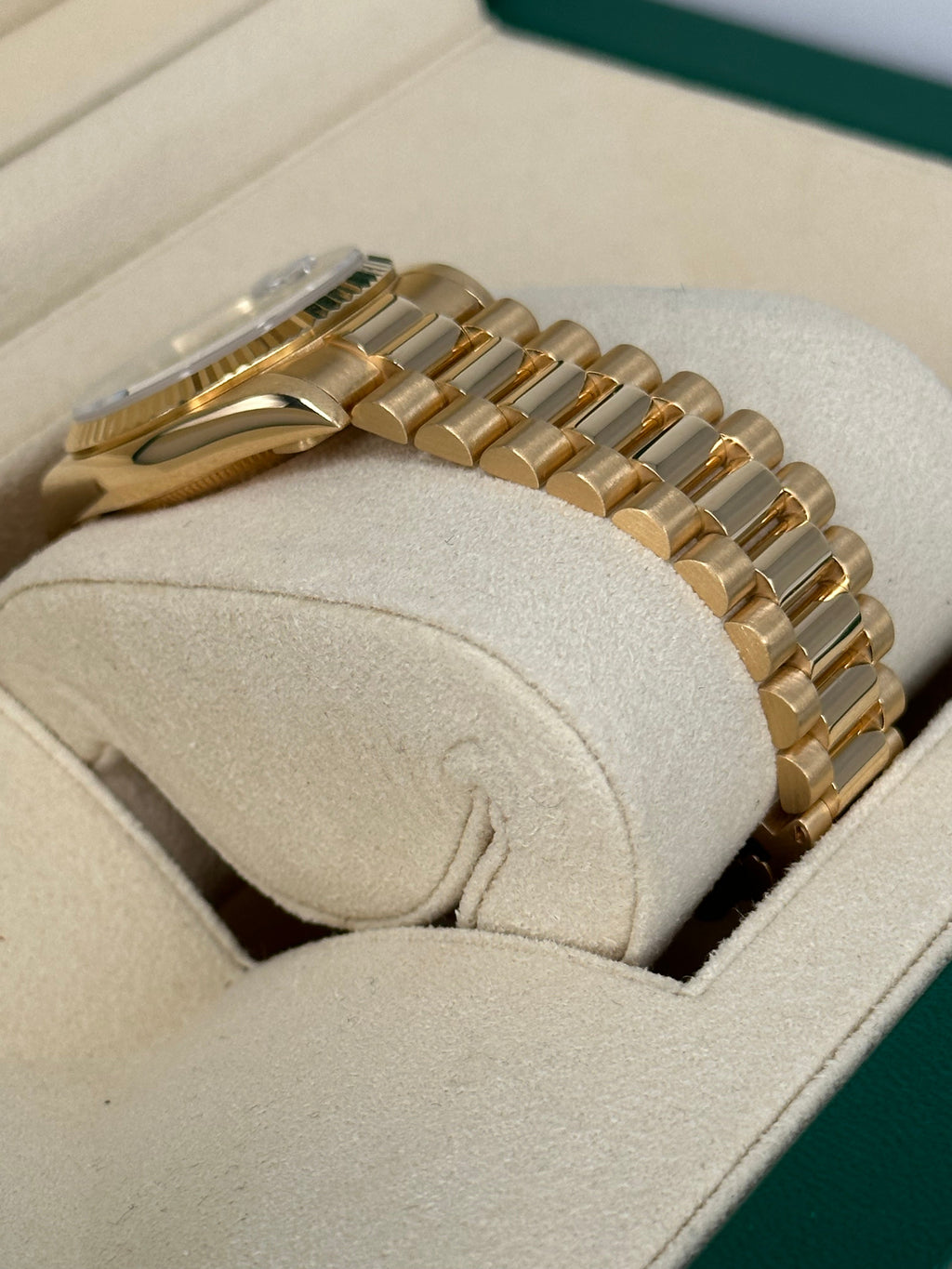 Rolex Datejust Presidential 31mm 68278 Blue Stick Dial