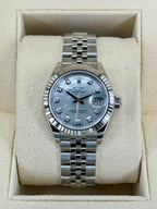 NEW 2025 Rolex Lady Datejust 28mm 279174 Jubilee MOP Diamond Dial