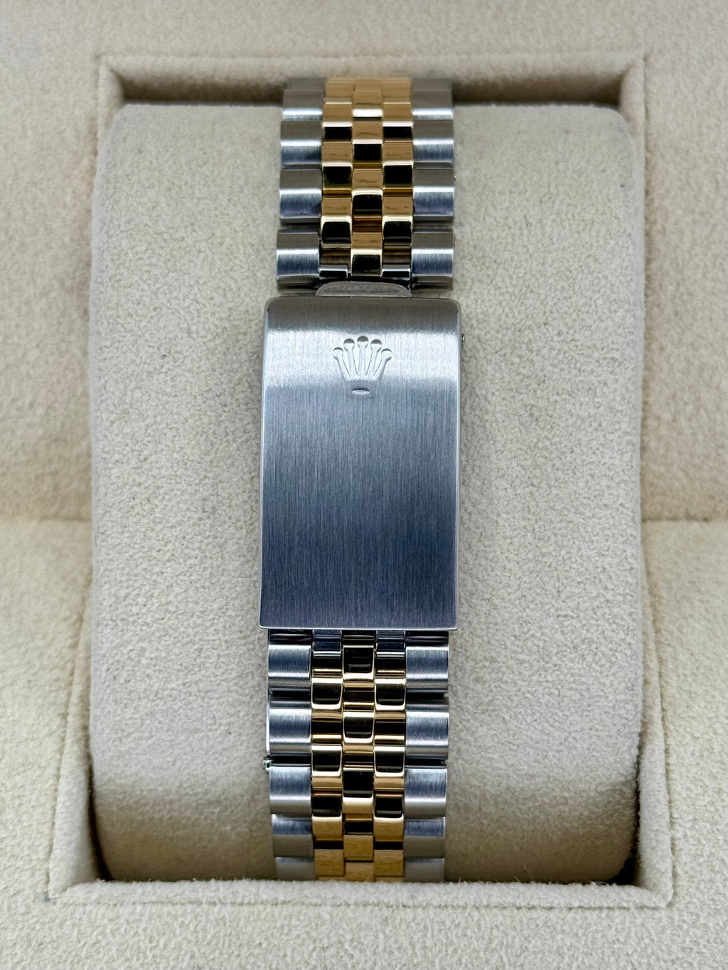Rolex Datejust 36mm 16233 Two-Tone Jubilee Roman Numeral Pyramid Dial