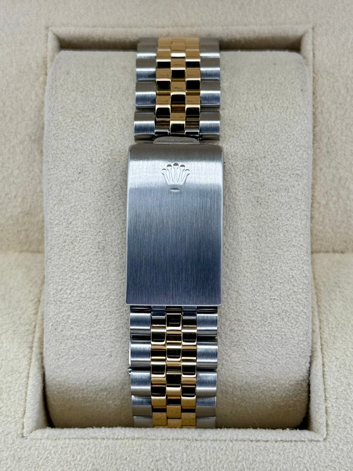 Rolex Datejust 36mm 16233 Two-Tone Jubilee Roman Numeral Pyramid Dial