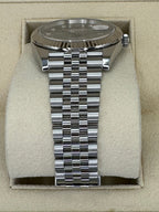 2023 Rolex Datejust 41mm 126334 Steel Jubilee Grey 10 Diamond Dial