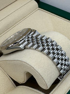 2023 Rolex Datejust 41mm 126334 Steel Jubilee Grey 10 Diamond Dial