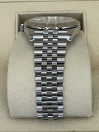 2023 Rolex Datejust 41mm 126334 Steel Jubilee Grey 10 Diamond Dial