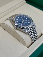 NEW 2025 Rolex Datejust 41mm 126334 Stainless Steel Jubilee Blue Dial