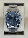 NEW 2023 Rolex Datejust 41m 126334 Stainless Steel Oyster Rhodium Dial