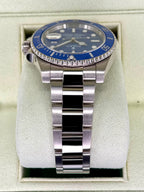 2013 Rolex Submariner "Smurf" 40mm 116619LB White Gold Blue Dial
