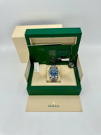 2022 Rolex Datejust 41mm 126334 Jubilee Blue Diamond Dial