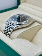 2022 Rolex Datejust 41mm 126334 Jubilee Blue Diamond Dial