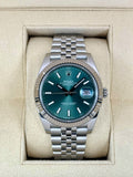 2022 Rolex Datejust 41mm 126334 Stainless Steel Jubilee Green Dial