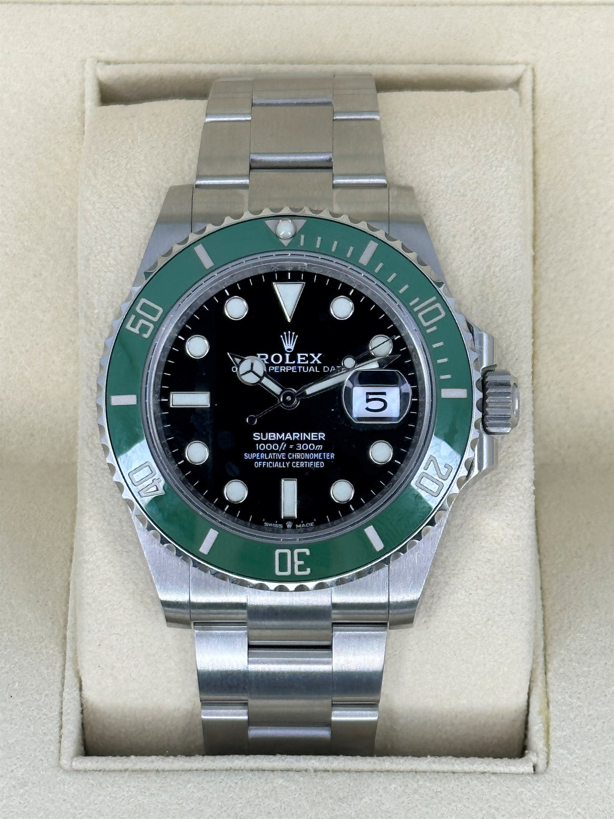 2023 Rolex Submariner “Starbucks” 41mm 126610LV Black Dial
