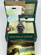 2007 Rolex Submariner Date 40mm 16610 Stainless Steel Black Dial