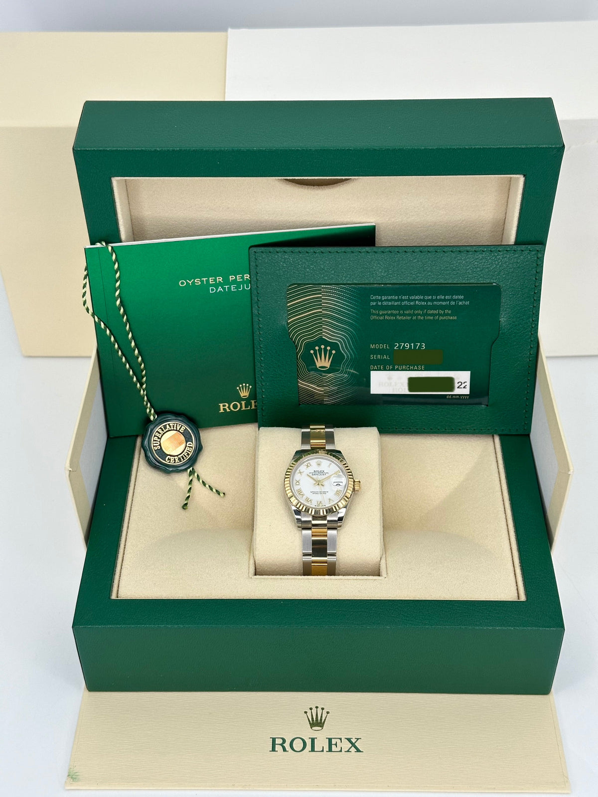 NEW 2022 Rolex Lady Datejust 28mm 279173