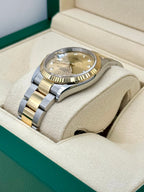 NEW 2025 Rolex Datejust 36mm 126233 Two-Tone Champagne Diamond Dial