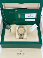 2019 Datejust 36mm 126233 Two-Tone Jubilee 10 Diamond Anniversary Dial