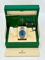 NEW 2025 Rolex Datejust 41mm 126334 Stainless Steel Jubilee Azzurro Blue Dial