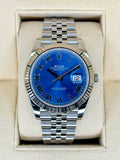 NEW 2025 Rolex Datejust 41mm 126334 Stainless Steel Jubilee Azzurro Blue Dial