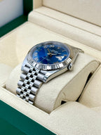 NEW 2025 Rolex Datejust 41mm 126334 Stainless Steel Jubilee Azzurro Blue Dial