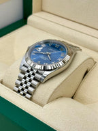 NEW 2025 Rolex Datejust 41mm 126334 Stainless Steel Jubilee Azzurro Blue Dial