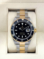 2005 Rolex Submariner 40mm 16613LN Two-Tone Black Dial