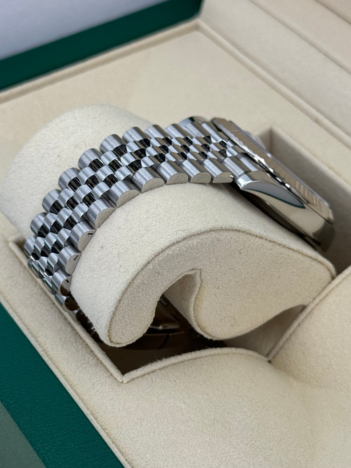 2021 Rolex Datejust 41mm Stainless Steel Jubilee Wimbledon Dial