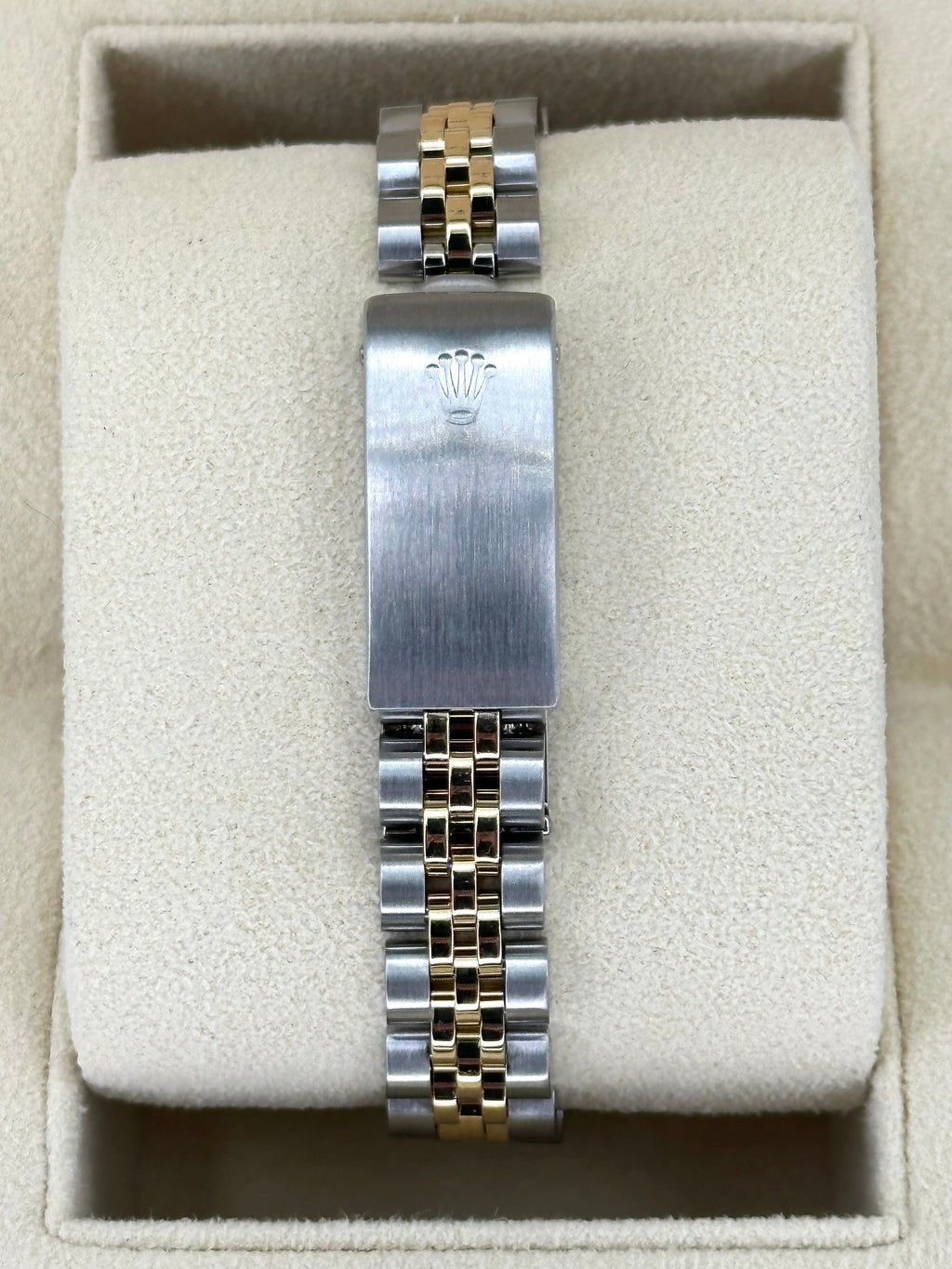1990 Rolex Lady Datejust 26mm 69173 Two-Tone Jubilee Champagne Dial