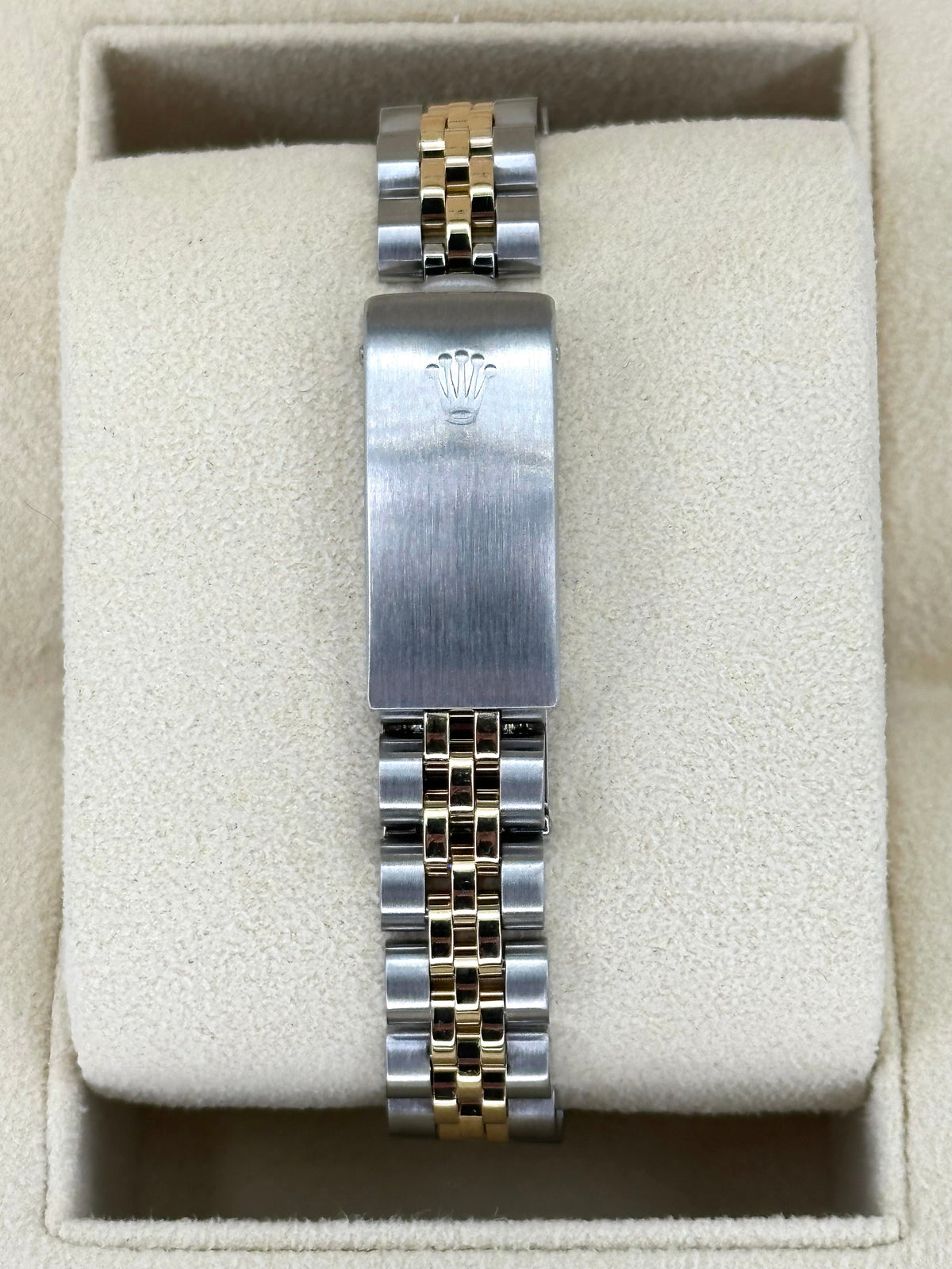 1990 Rolex Lady Datejust 26mm 69173 Two-Tone Jubilee Champagne Dial