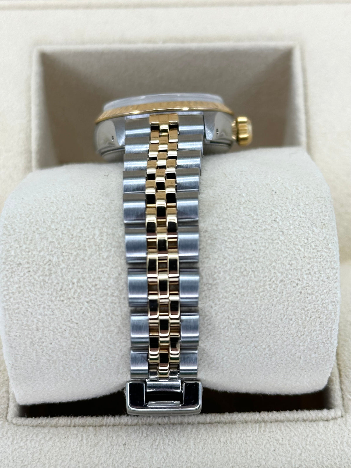 1990 Rolex Lady Datejust 26mm 69173 Two-Tone Jubilee Champagne Dial