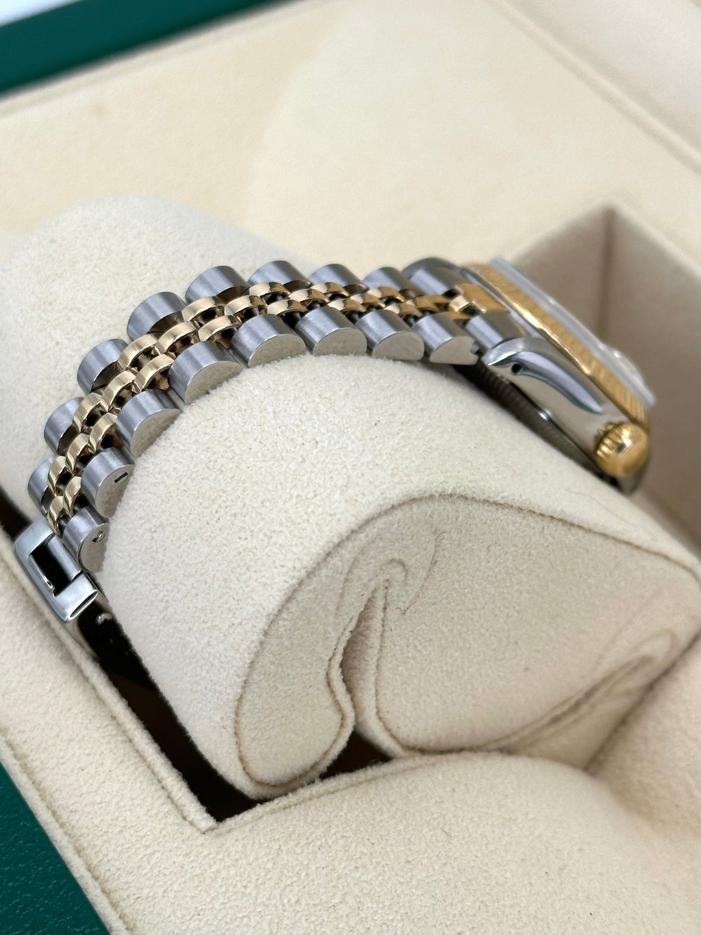 1990 Rolex Lady Datejust 26mm 69173 Two-Tone Jubilee Champagne Dial