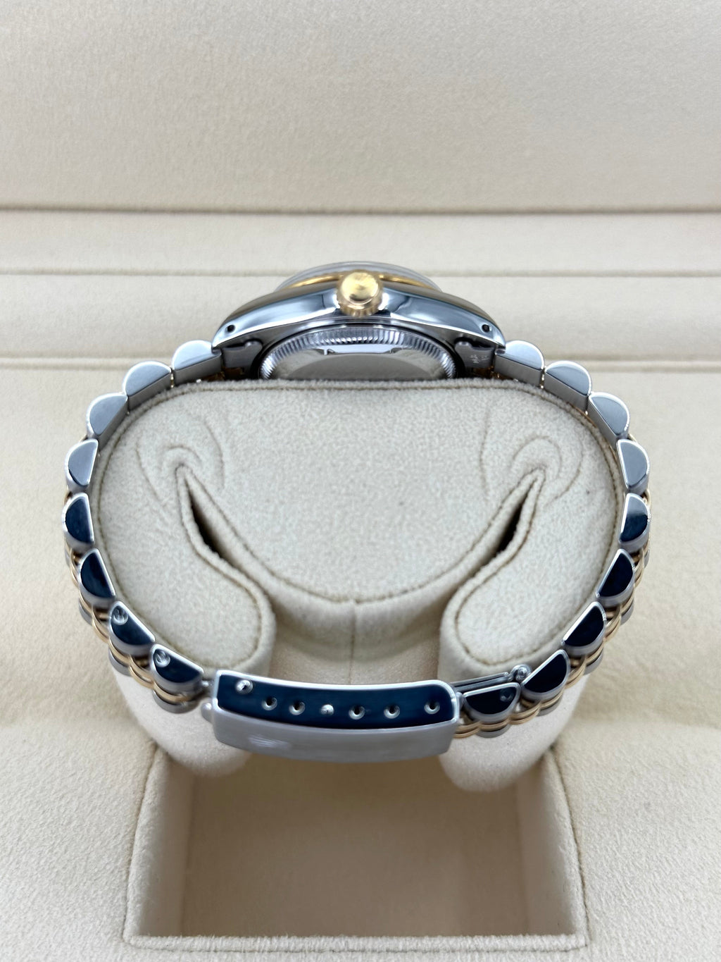 1990 Rolex Lady Datejust 26mm 69173 Two-Tone Jubilee Champagne Dial