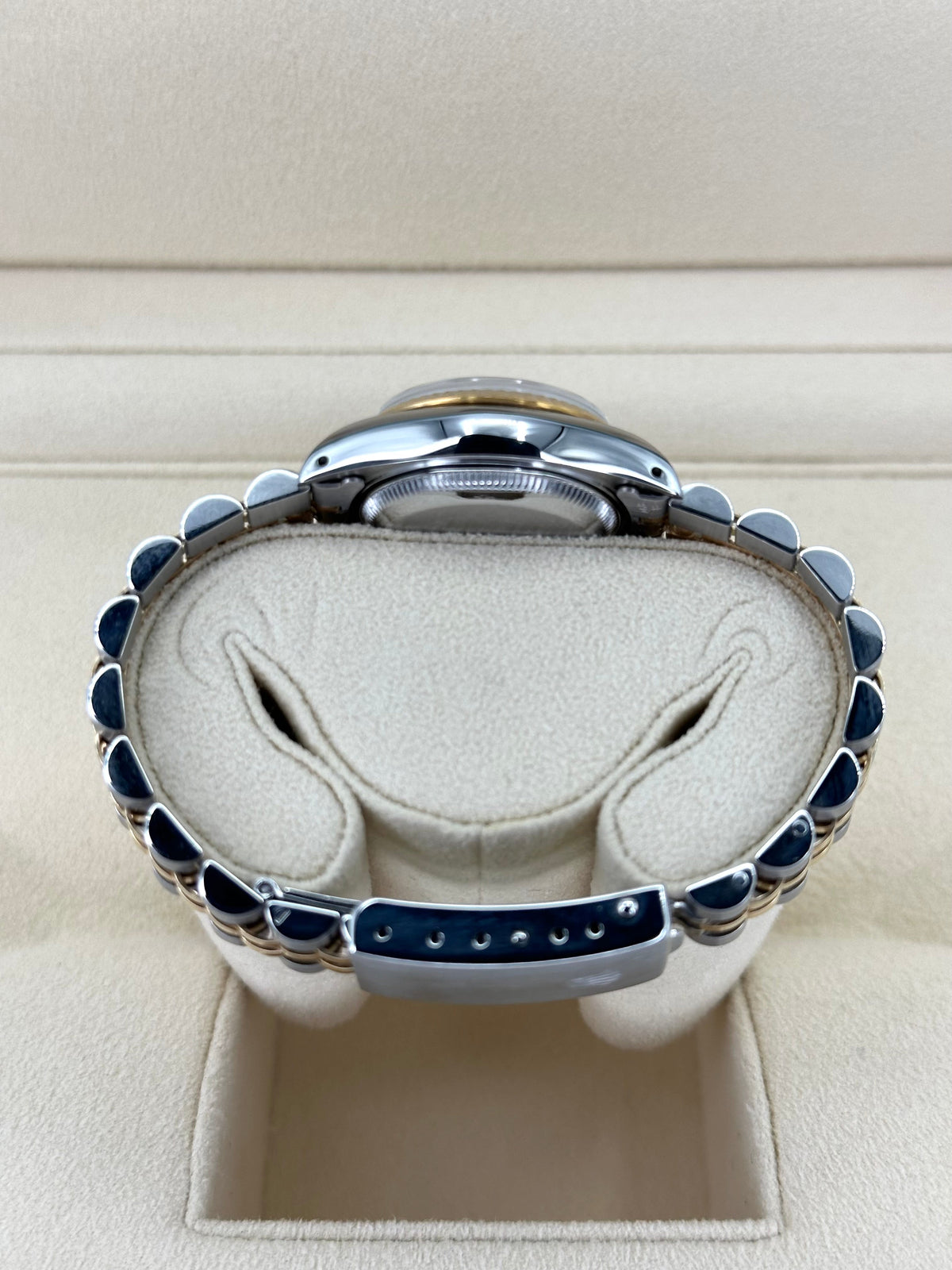 1990 Rolex Lady Datejust 26mm 69173 Two-Tone Jubilee Champagne Dial