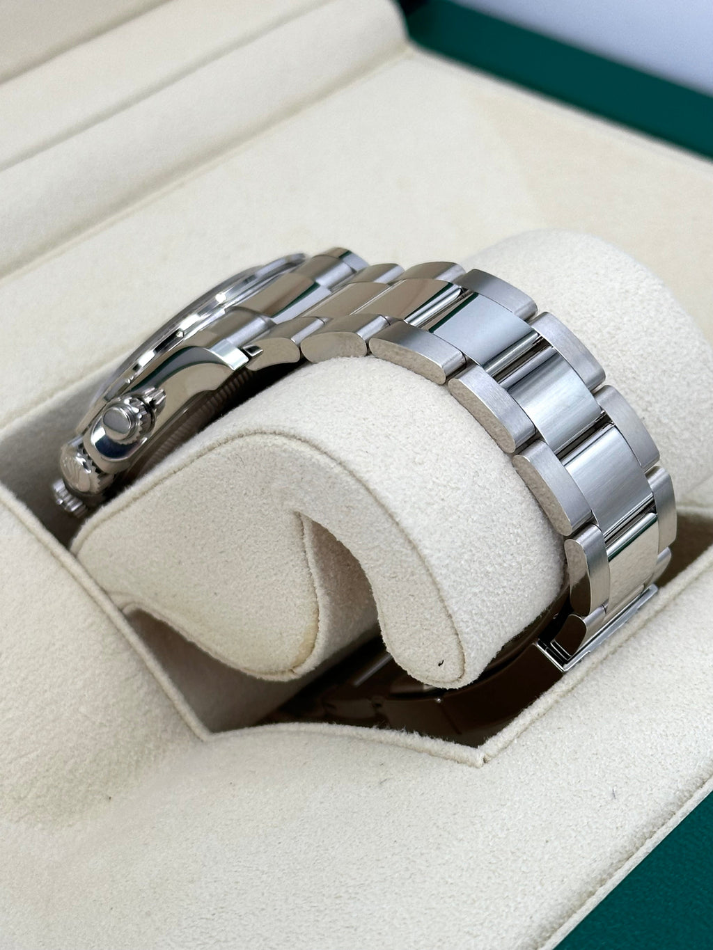 NEW 2025 Rolex Daytona 40mm 126509 White Gold Silver Ghost Dial